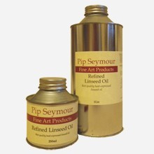 Pip Seymour Alkali Refined Cold Pressed Linseed Oil 250ml